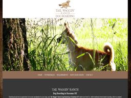 Custom Built WordPress Website – Tail Waggin Ranch