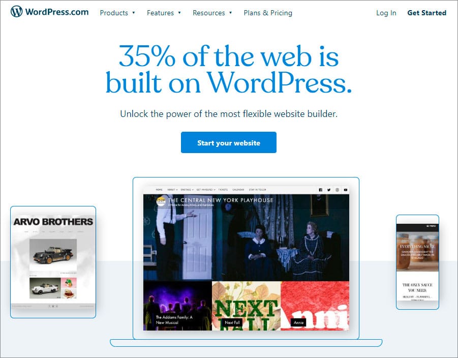 WordPress Website Builders