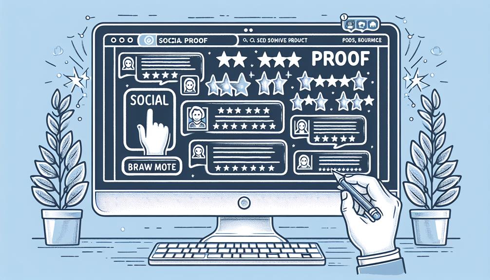 provide social proof on your website