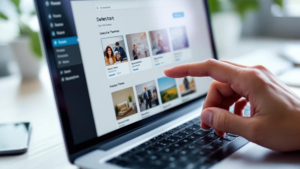 delete inactive wordpress themes