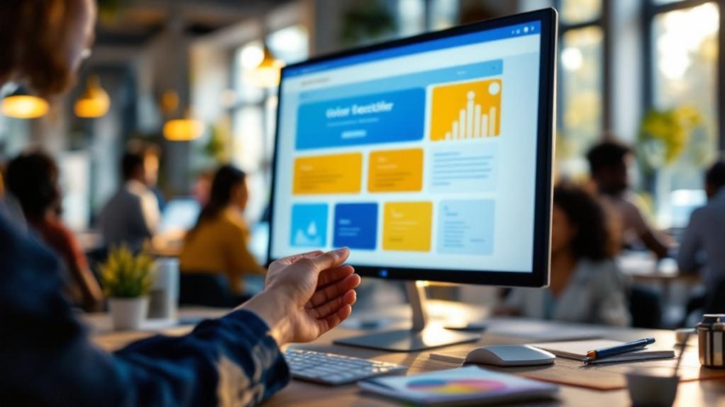 enhance visual accessibility through colors
