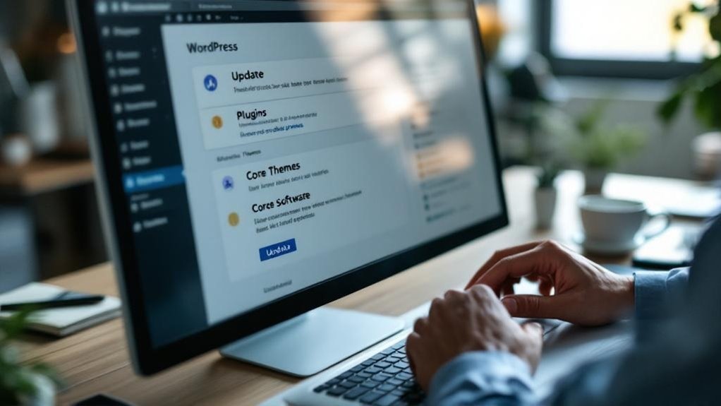 regular plugin and theme updates