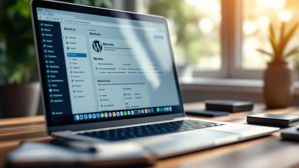 restore wordpress from backup